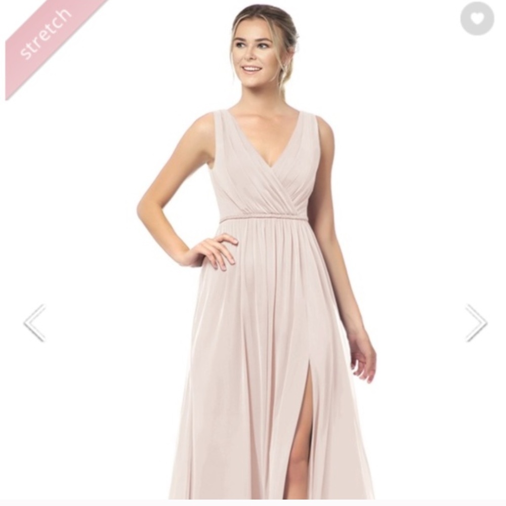 Tanicia Azazie Vintage Rose Blush Bridesmaid Dress